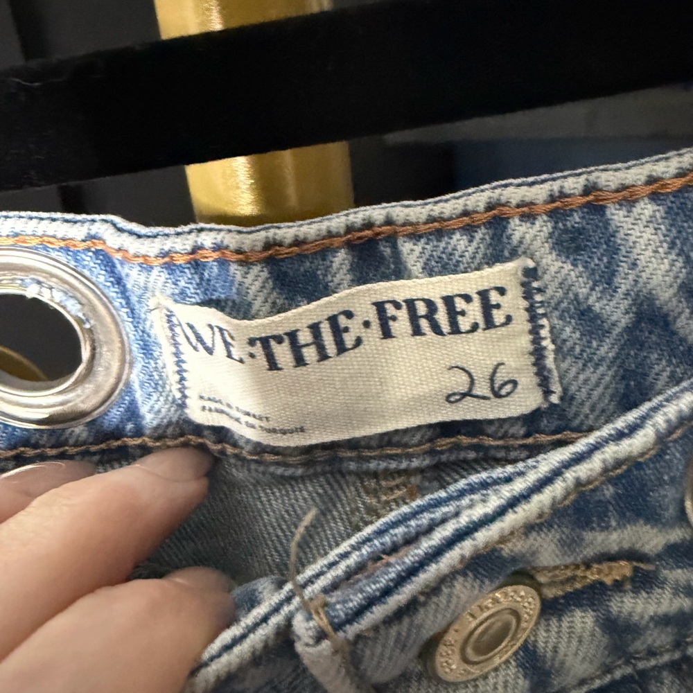 We The Free Moxie Pull-On Barrel Jeans NWOT - Picture 4 of 4